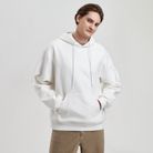 Худи релакс унисекс Адвенче (Adventure), белый, размер XL/2XL