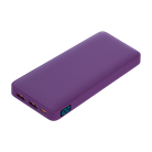 Внешний аккумулятор с подсветкой Анкор Плюс PD (Ancor PD Plus) 10000 mAh, фиолетовый