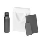 Подарочный набор Соренто (Sorento), серый (термобутылка, ежедневник, аккумулятор)