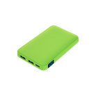 Внешний аккумулятор с подсветкой Анкор (Ancor) 5000 mAh, салатовый