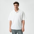 Рубашка поло унисекс Тайм (Time), 265гр., белый, размер 3XL/4XL