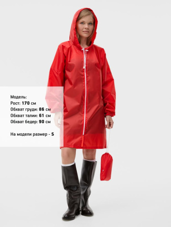Дождевик Rainman Zip, красный, размер XL