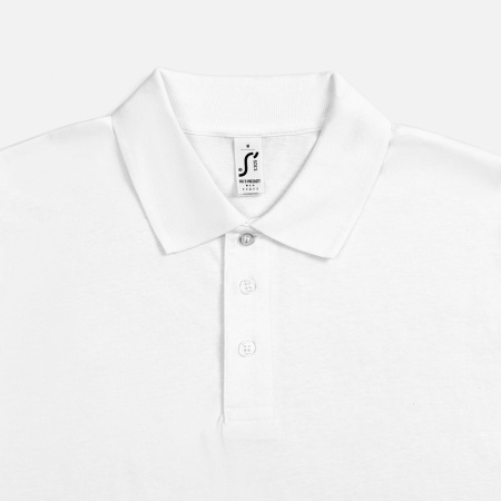 Рубашка поло мужская Prescott men 170 белая, размер XL