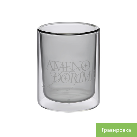 Стакан стеклянный с двойными стенками Марло (Marlo)