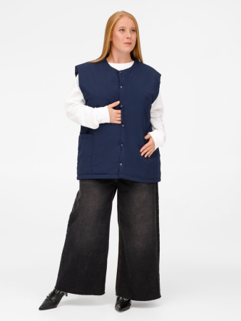 Жилет унисекс Veter, темно-синий, размер 3XL/4XL