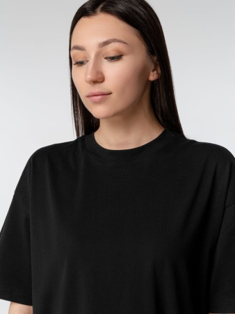 Футболка оверсайз женская Boxy Women, синяя (джинс), размер L