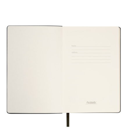 Ежедневник Стар (Star) недатированный, черный (с упаковкой, со стикерами)