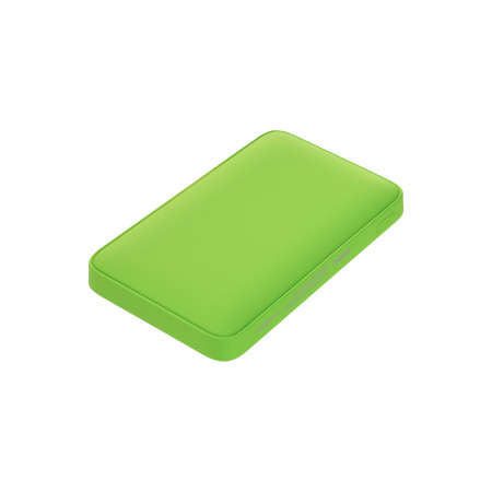 Внешний аккумулятор с подсветкой Анкор (Ancor) 5000 mAh, салатовый