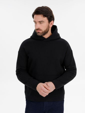 Худи оверсайз унисекс Snuggie, черное, размер M/L
