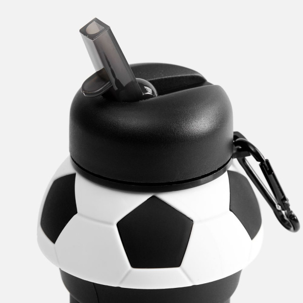 Складная бутылка для воды Football Flex