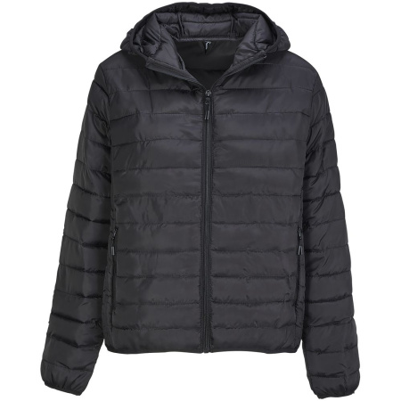 Куртка с капюшоном женская Stream Women, черная, размер M