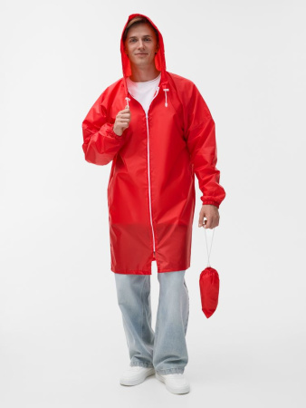 Дождевик Rainman Zip красный, размер S
