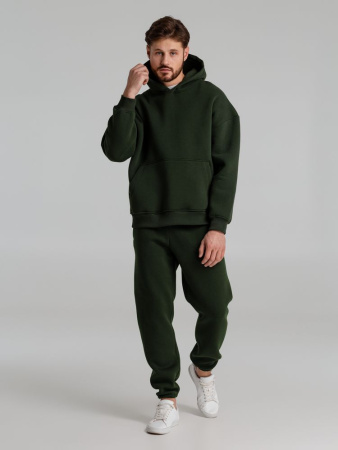 Худи Kulonga Oversize, темно-зеленый хаки, размер XS/S