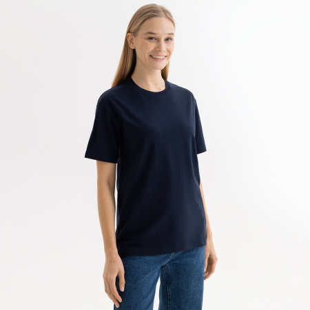 Футболка унисекс Крис (Kris), 150 гр., темно-синяя, размер XXL
