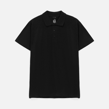Рубашка поло мужская Prescott men 170 черная, размер 3XL