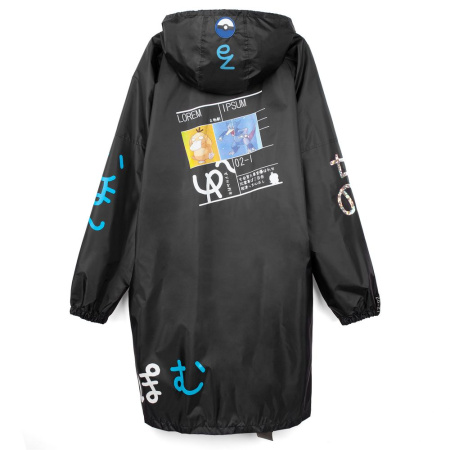 Дождевик Rainman Zip, черный, размер 4XL