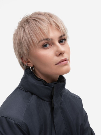 Куртка на стеганой подкладке Robyn темно-синяя, размер L