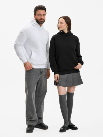 Худи унисекс оверсайз Daylero, черное, размер 3XL/4XL