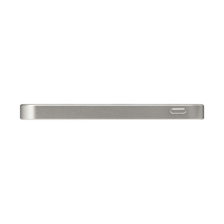 Внешний аккумулятор Артекс PD (Artex PD) 5000mAh с функцией беспроводной зарядки 15W, титановый