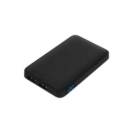 Внешний аккумулятор с подсветкой Анкор (Ancor) 5000 mAh, черный