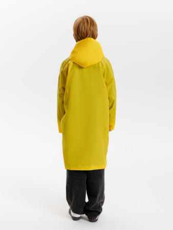 Дождевик детский RainDrop Kids, желтый, 10 лет (рост 130-140)