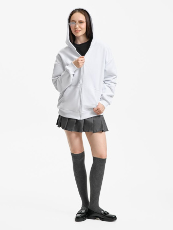 Толстовка унисекс оверсайз Sartoro, белая, размер XL/XXL