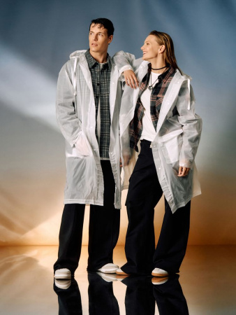 Дождевик RainDrop, оранжевый, размер XL/XXL