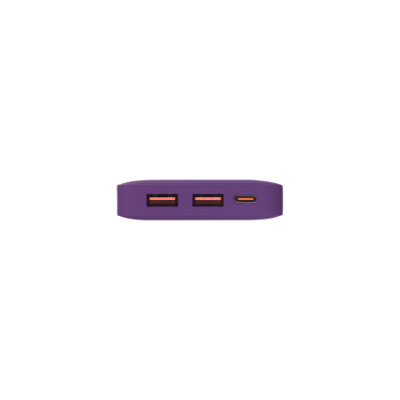 Внешний аккумулятор с подсветкой Анкор Плюс PD (Ancor PD Plus) 10000 mAh, фиолетовый
