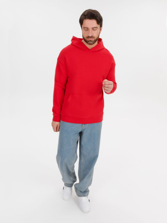 Худи оверсайз унисекс Outshine, красное, размер M/L