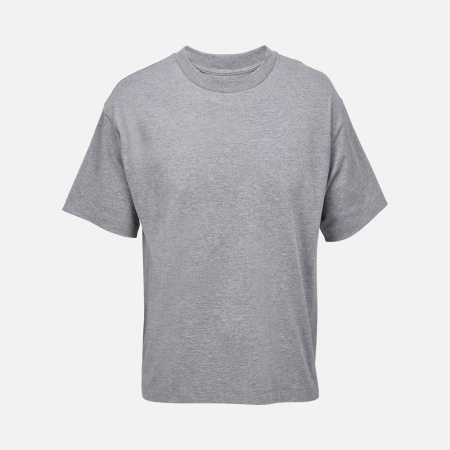 Футболка оверсайз унисекс Legacy, серый меланж, размер XL