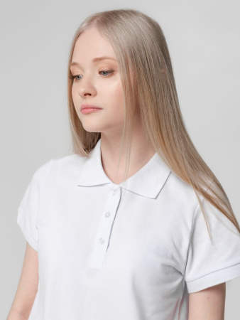Рубашка поло женская Virma lady, белая, размер XL