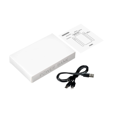 Внешний аккумулятор с подсветкой Анкор (Ancor) 5000 mAh, черный