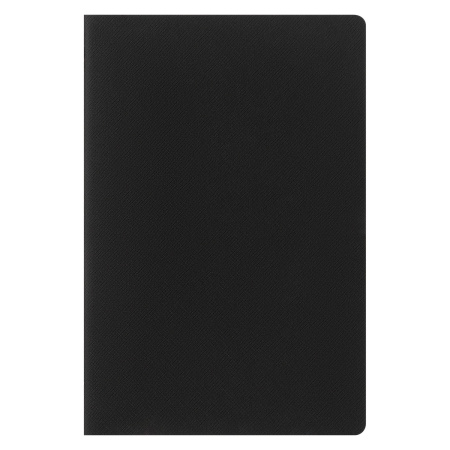 Блокнот Корса слим (Corsa slim), черный