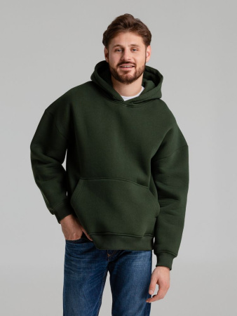Худи Kulonga Oversize, темно-зеленый хаки, размер XS/S