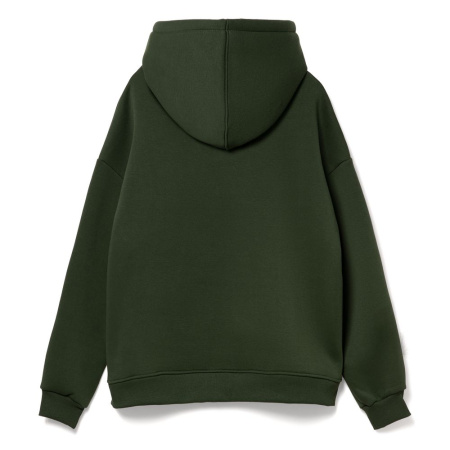 Худи Kulonga Oversize, темно-зеленый хаки, размер XS/S