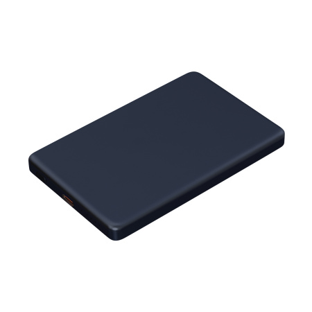 Внешний аккумулятор Атлантис (Atlantis) PD 5000mAh с функцией беспроводной зарядки 15W, синий