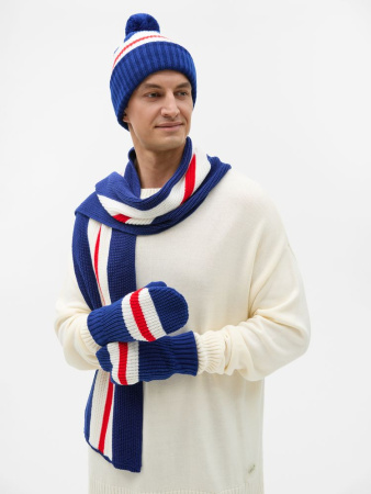 Варежки Winwear, темно-синие (кобальт), размер L/XL