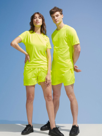 Футболка унисекс Sporty 140 черная, размер XL