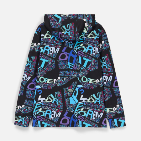 Худи унисекс Morfiss с полной запечаткой на заказ, размер XL/XXL