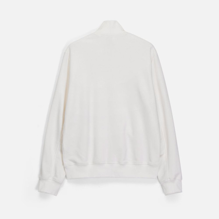 Толстовка унисекс на молнии Tramonto, молочно-белая, размер XL