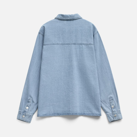 Куртка джинсовая O3, голубая, размер 3XL/4XL