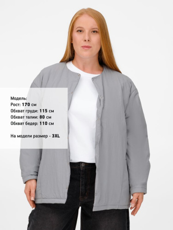 Куртка унисекс Veter, молочно-белая, размер 3XL/4XL